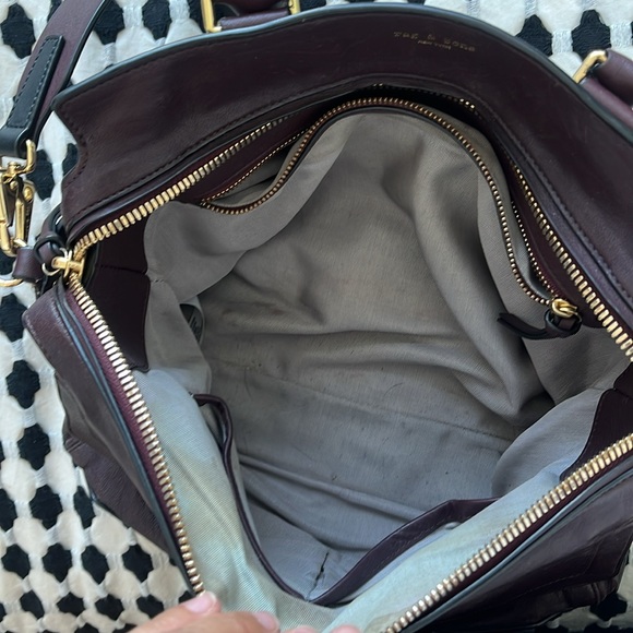 Rag & Bone Pilot Crossbody Bag in Bordeaux - Picture 9 of 16